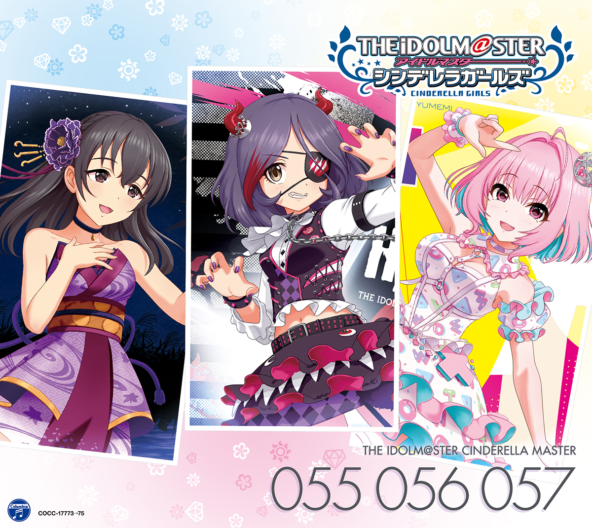 THE IDOLM@STER CINDERELLA MASTER 055-057 早坂美玲・藤原肇・夢見りあむ